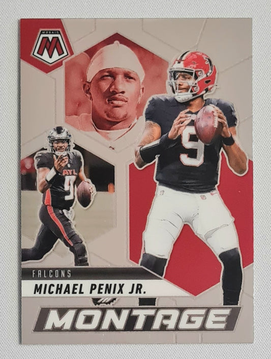 Michael Penix Jr. - 2025 Panini Mosaic Montage #21