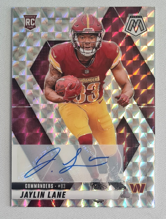 Jaylin Lane - 2025 Panini Mosaic (RC) Auto #306
