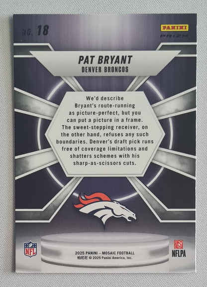 Pat Bryant - 2025 Panini Mosaic Center Stage (RC) #18
