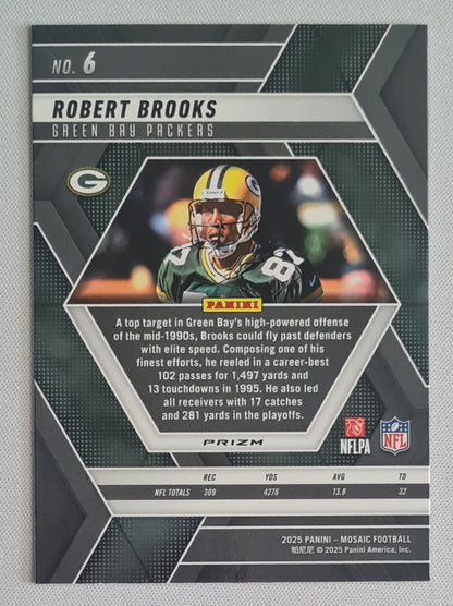 Robert Brooks - 2025 Panini Mosaic Red #6