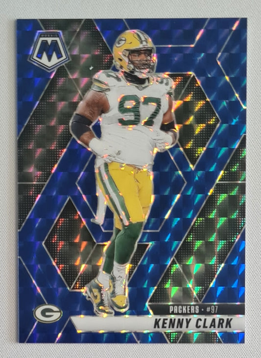 Kenny Clark - 2025 Panini Mosaic Blue /99 #84