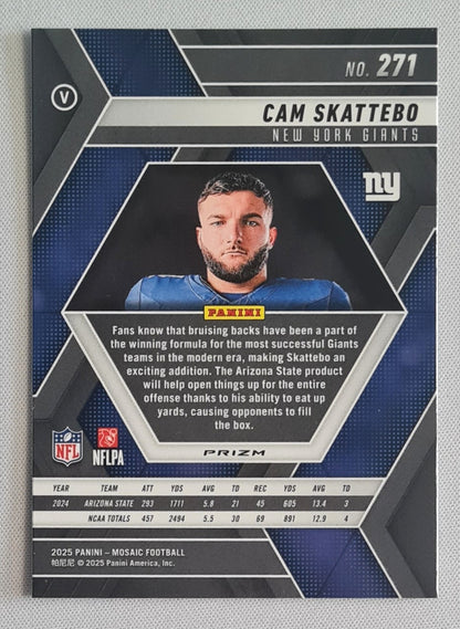 Cam Skatebo - 2025 Panini Mosaic (RC) #271
