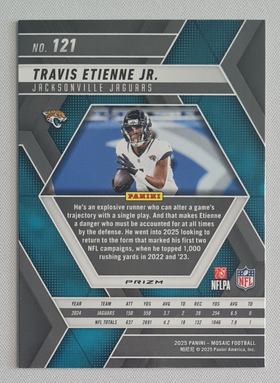 Travis Etienne Jr. - 2025 Panini Mosaic #121