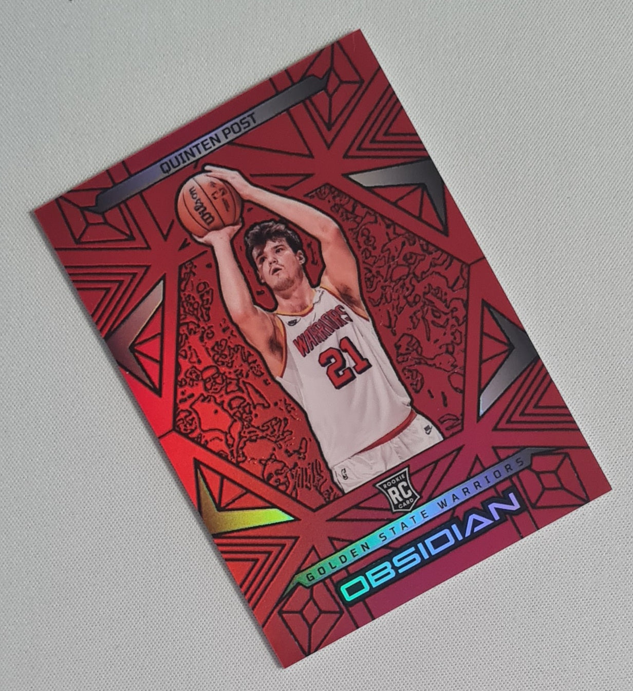 Quinten Post - 2024/25 Panini Obsidian Basketball NBA Golden State Warriors (RC) #170