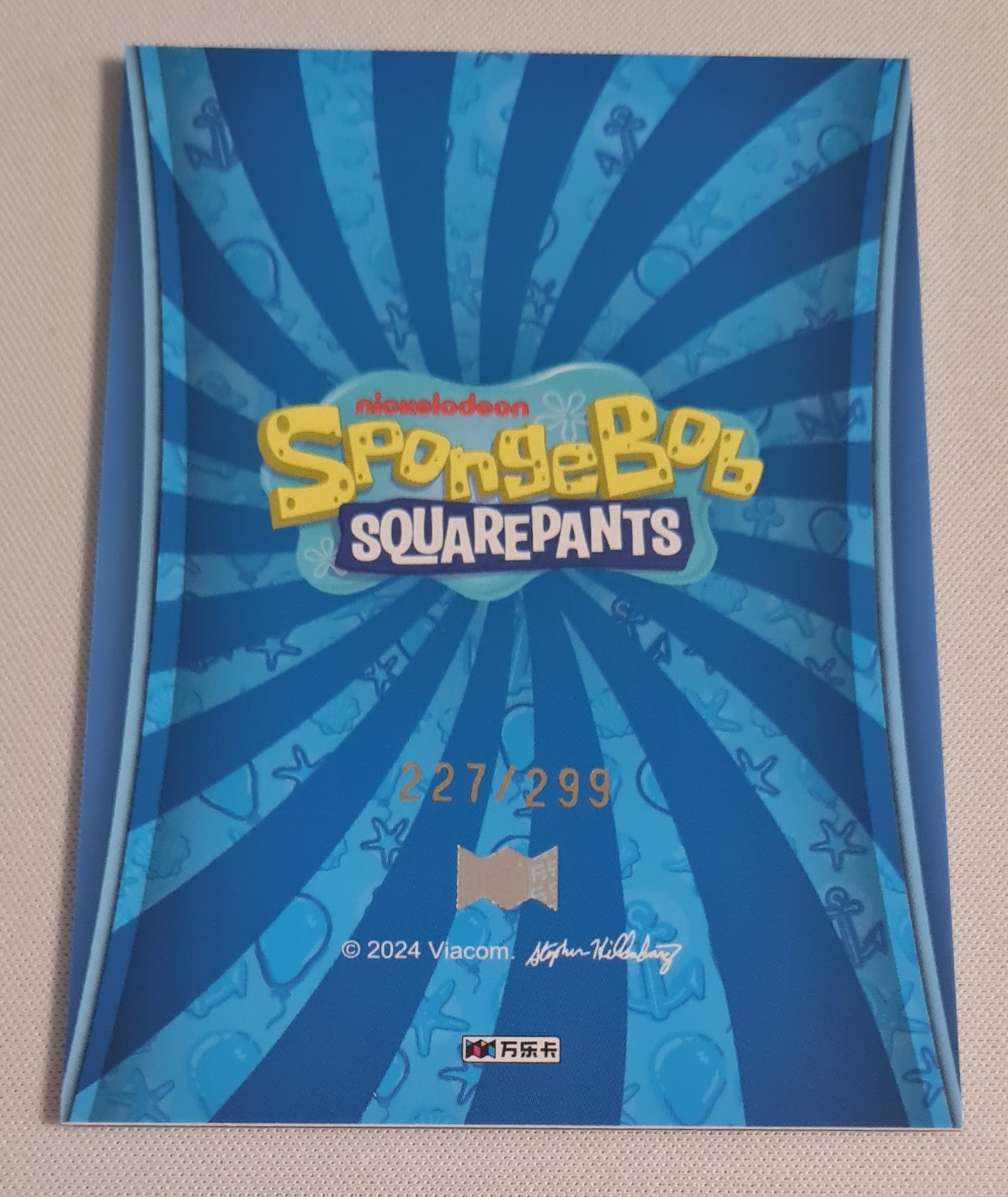 Mermaid man - 2024 Viacom Spongebob Squarepants /299 #WLSB2-SAR-13