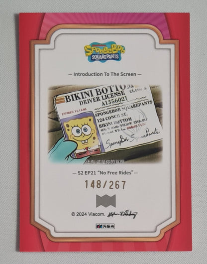 Spongebob - 2024 Viacom Spongebob Squarepants /267 #WLSB2-SZR-06