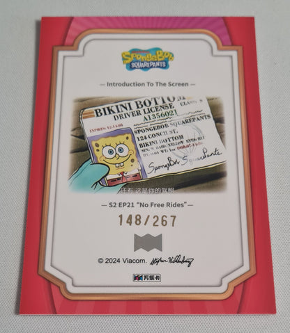 Spongebob - 2024 Viacom Spongebob Squarepants /267 #WLSB2-SZR-06
