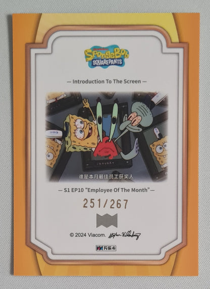 Spongebob - 2024 Viacom Spongebob Squarepants /267 #WLSB2-SZR-04