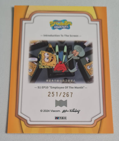 Spongebob - 2024 Viacom Spongebob Squarepants /267 #WLSB2-SZR-04
