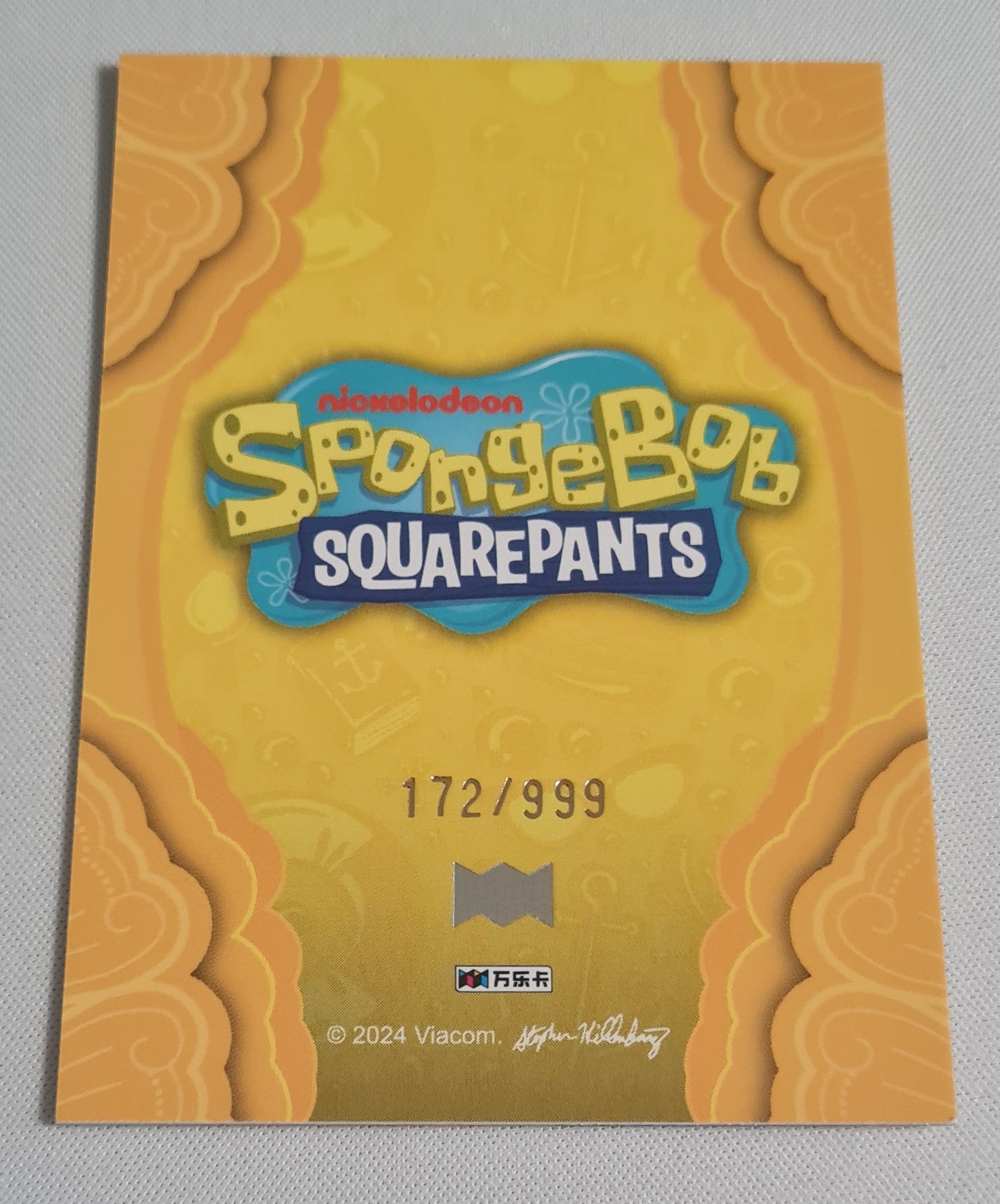 Spongebob - 2024 Viacom Spongebob Squarepants /999 #WLSB2-SBR-16