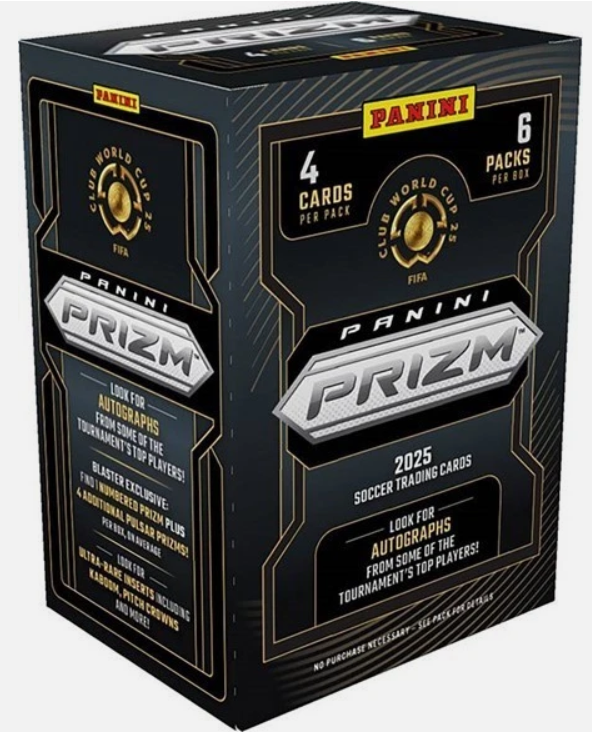 2025 Panini Prizm FIFA Club World Cup Soccer Blaster Box