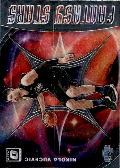 Nikola Vucevic - 2019/20 Panini Donruss Optic Basketball Fantasy Stars #7 Orlando Magic