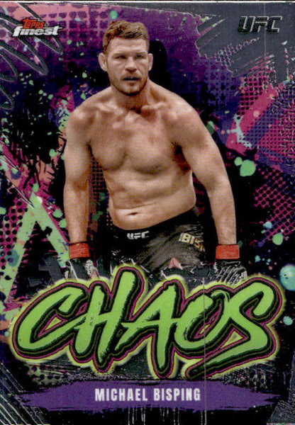 Michael Bisping - 2024 Topps Finest UFC Chaos #CHA-20