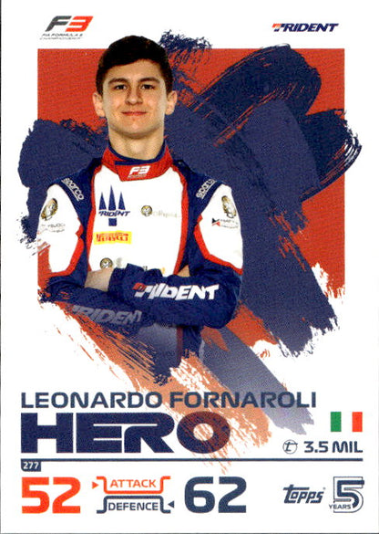 Leonardo Fornaroli - 2024 Topps F1 Turbo Match Attax Hero #277