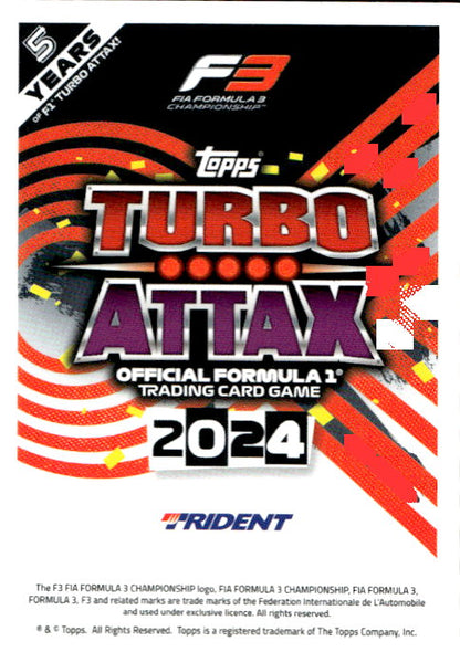 Leonardo Fornaroli - 2024 Topps F1 Turbo Match Attax Hero #277