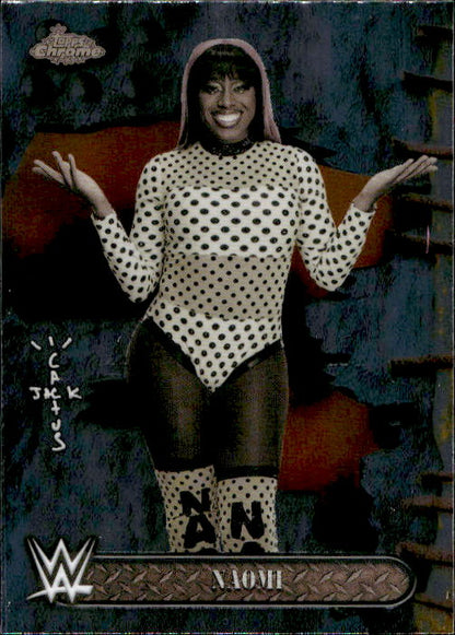 Naomi - 2025 Topps Chrome WWE x Cactus Jack #92