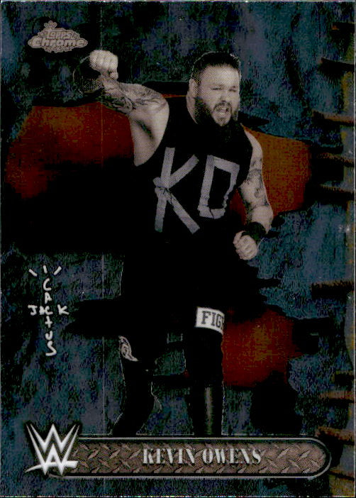 Kevin Owens - 2025 Topps Chrome WWE x Cactus Jack #4