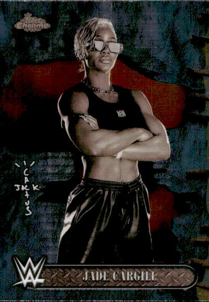 Jade Cargill - 2025 Topps Chrome WWE x Cactus Jack #52