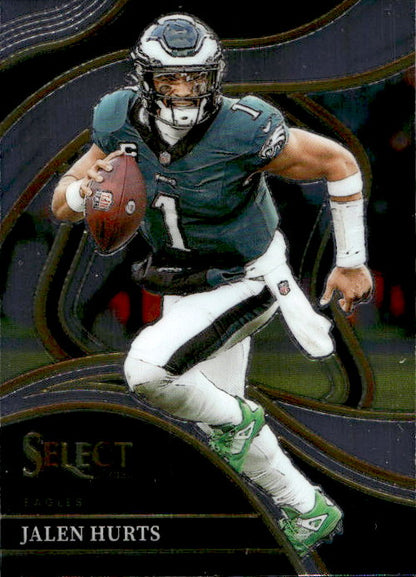 Jalen Hurts - 2023 Panini Select Club Level #264 Philadelphia Eagles