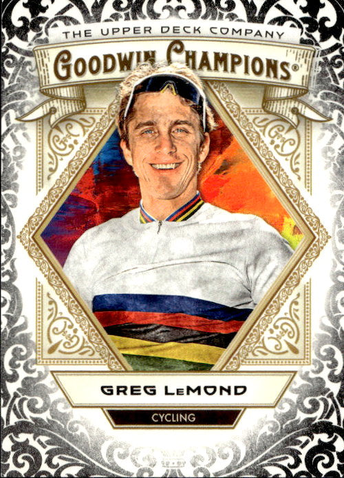 Greg LeMond - 2025 Upper Deck Goodwin Champions Glossy Black #3