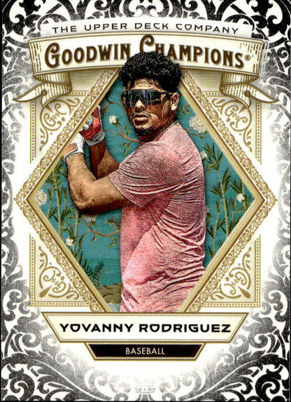 Yovanny Rodriguez - 2025 Upper Deck Goodwin Champions Glossy Black #42