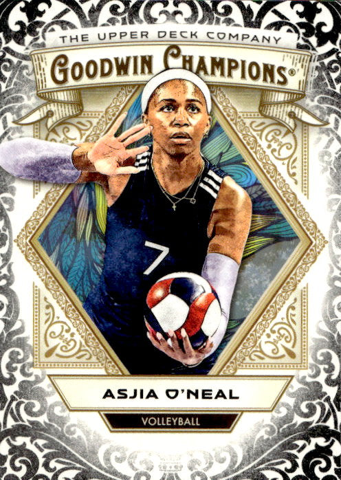 Asjia O'Neal - 2025 Upper Deck Goodwin Champions Glossy Black #79