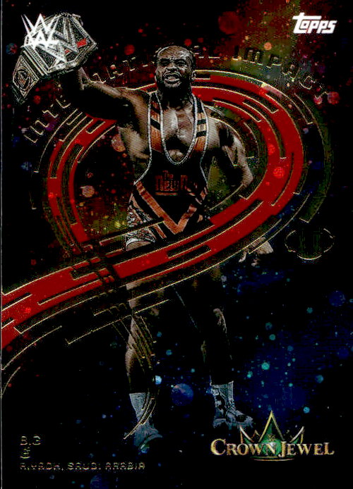 Big E - 2025 Topps WWE Universe International Impact Crown Jewel #IIM-15