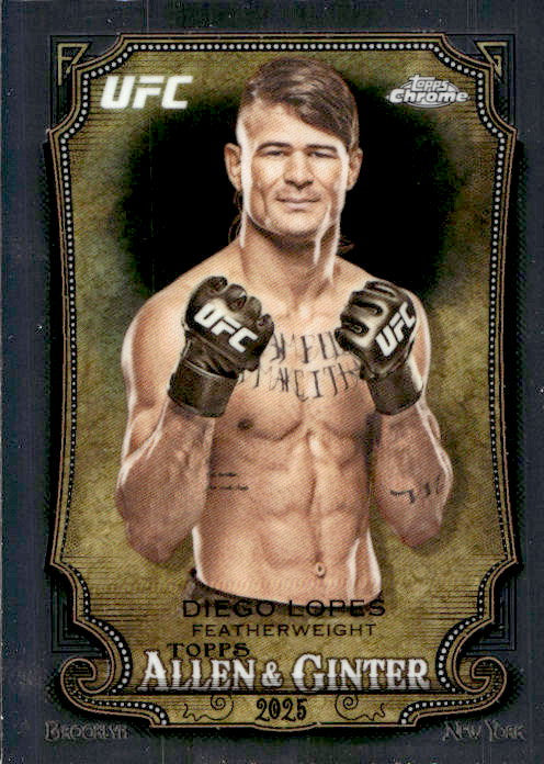 Diego Lopes - 2026 Topps Chrome UFC Allen & Ginter #AG-19