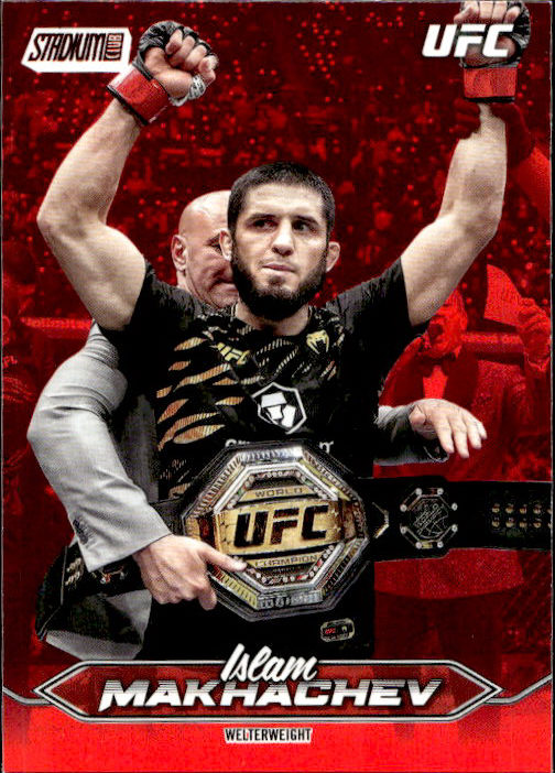 Islam Makhachev - 2025 Topps Stadium Club UFC Red Foil #1