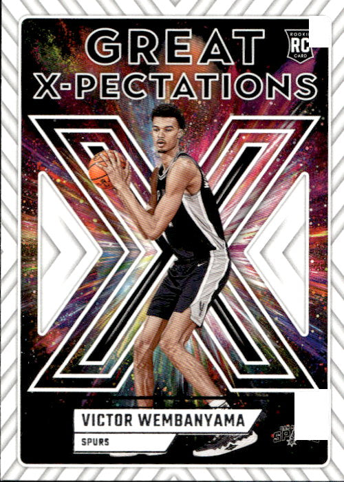 Victor Wembanyama - 2023/24 Panini Donruss Great X-Pectations (RC) #10 San Antonio Spurs