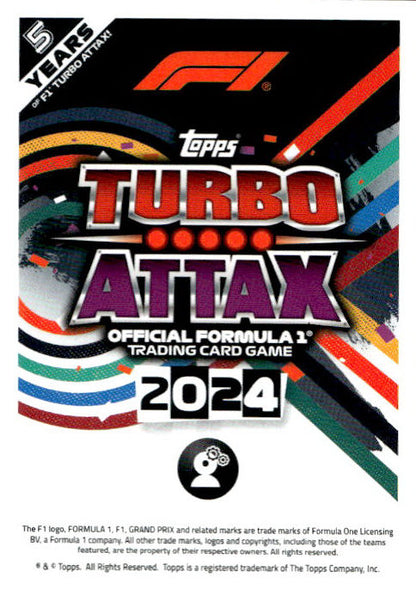 Fast Pit Stop - 2024 Topps F1 Turbo Match Attax Strategy #1