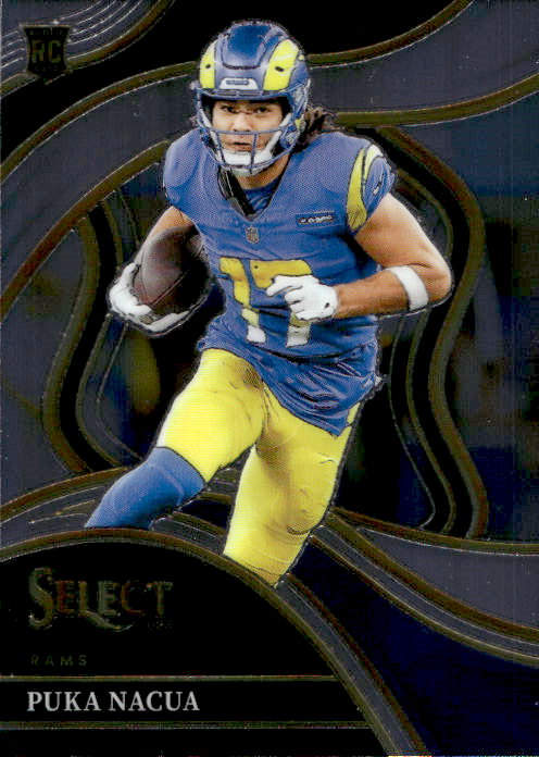 Puka Nacua - 2023 Panini Select Club Level #224 Los Angeles Rams