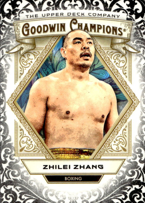 Zhilei Zhang - 2025 Upper Deck Goodwin Champions Glossy Black #12