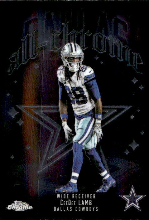 CeeDee Lamb - 2025 Topps Chrome NFL All Chrome #ACT-8 Dallas Cowboys