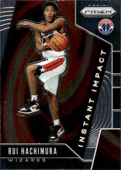 Rui Hachimura - 2019/20 Panini Prizm Basketball Instant Impact #8 Washington Wizards
