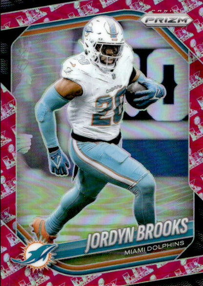 Jordyn Brooks - 2025 Panini Prizm Superbowl Prizm /60 #129 Miami Dolphins