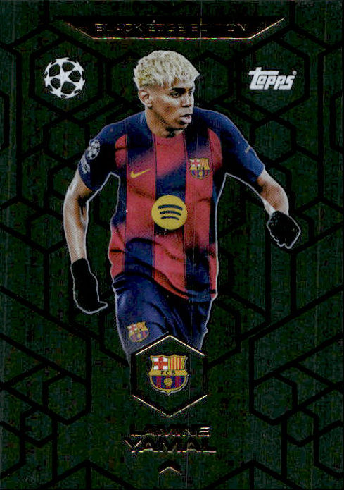 Lamine Yamal - 2025/26 Topps Match Attax Black Edge Edition #BE3 FC Barcelona