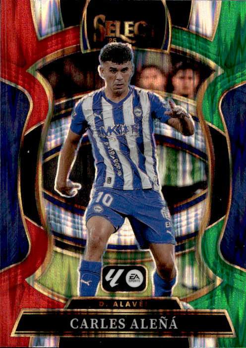 Carles Alena - 2025/26 Panini Select La Liga Terrace Prizm #72 Deportivo Alaves