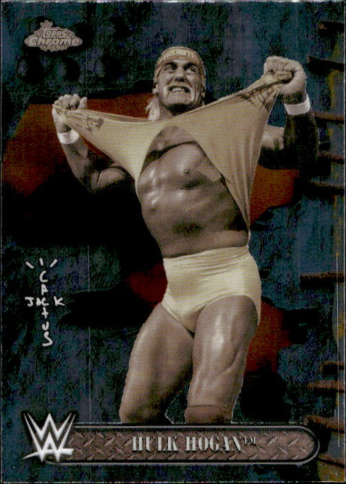 Hulk Hogan - 2025 Topps Chrome WWE x Cactus Jack #60
