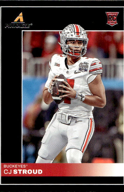 CJ Stroud - 2023 Panini Chronicles Pinnacle Draft Picks #2 Ohio State Buckeyes