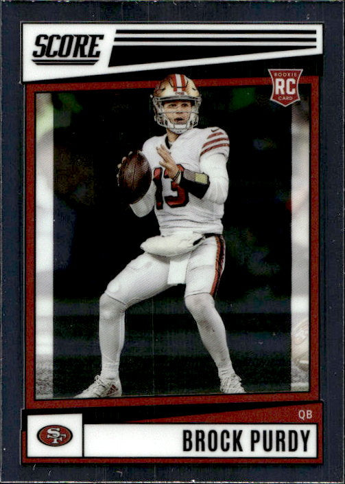 Brock Purdy - 2022 Panini Chronicles Score #SP-401 San Francisco 49ers
