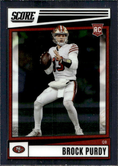Brock Purdy - 2022 Panini Chronicles Score #SP-401 San Francisco 49ers