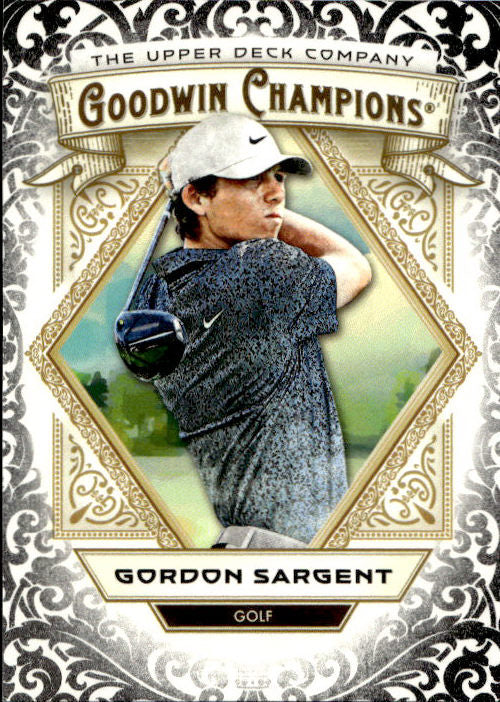 Gordon Sargent - 2025 Upper Deck Goodwin Champions Glossy Black #48