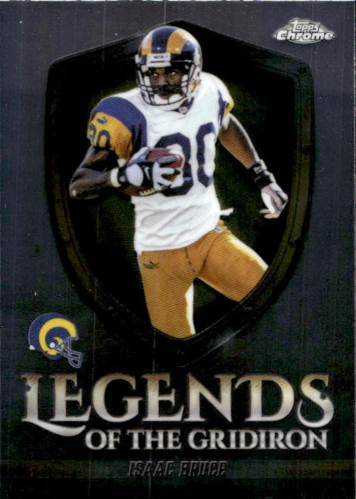 Isaac Bruce - 2025 Topps Chrome NFL Legends of the Gridiron #LOG-26 Los Angeles Rams