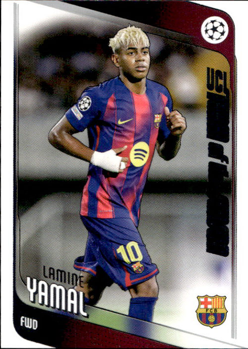 Lamine Yamal - 2025/26 Topps UCL #10 FC Barcelona