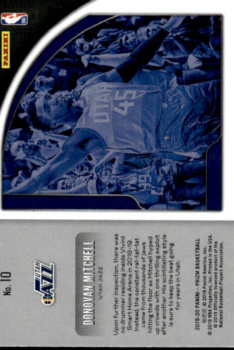 Donovan Mitchell - 2019/20 Panini Prizm Basketball Hype! #10 Utah Jazz