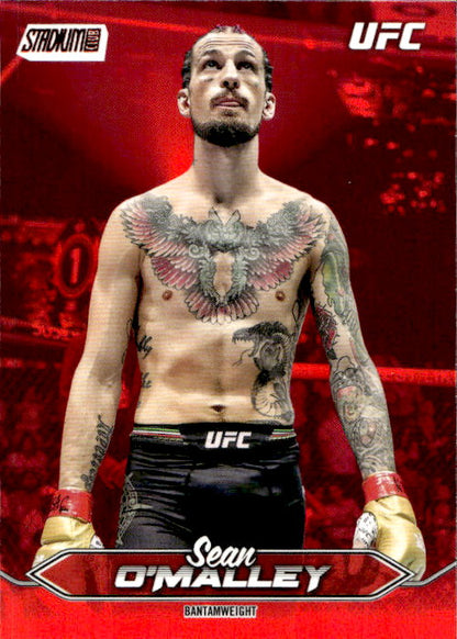 Sean O’Malley - 2025 Topps Stadium Club UFC Red Foil #20