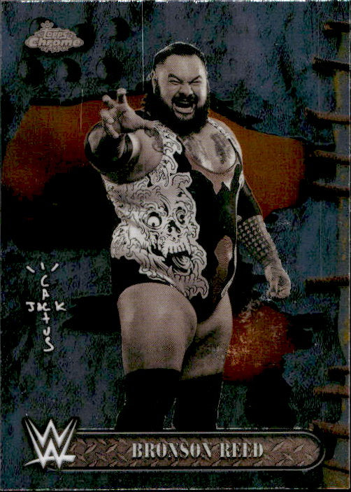 Bronson Reed - 2025 Topps Chrome WWE x Cactus Jack #89