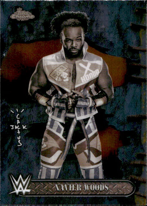 Xavier Woods - 2025 Topps Chrome WWE x Cactus Jack #18