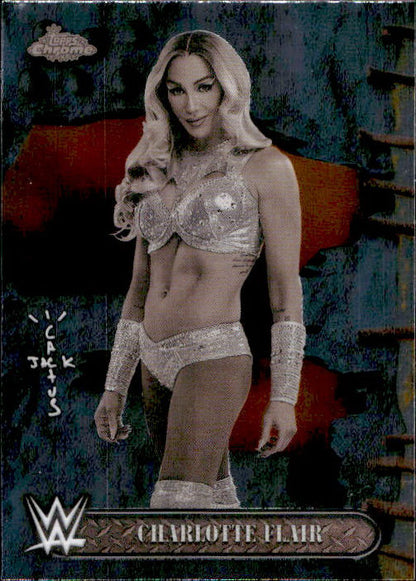 Charlotte Flair - 2025 Topps Chrome WWE x Cactus Jack #63